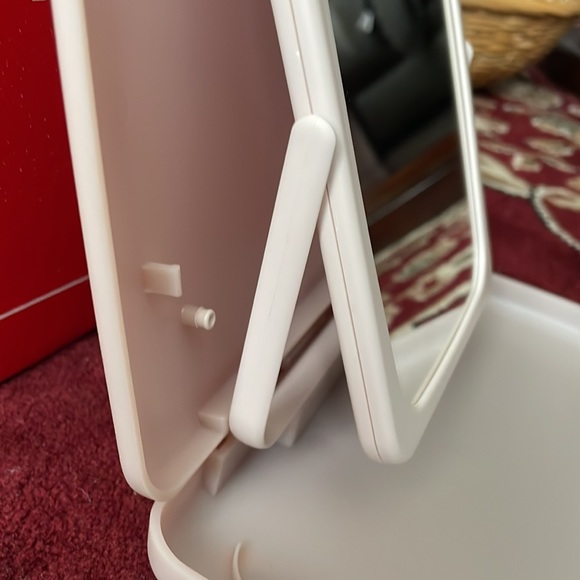 Vintage Mary Kay Travel Baby Pink 2 Side Makeup Mirror Purse Compact Vanity - Picture 9 of 13